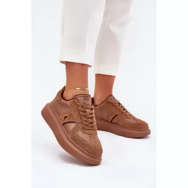  Дамски маратонки LOPEZ JUST DARE SS2D4005 КАФЯВИ/БЕЖОВИ Daniel Lopez Just Dare 