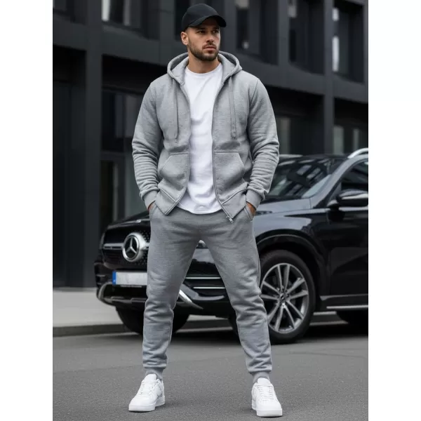  Мъжки суичър DSTREET BX2412 СВЕТЛО СИВО 