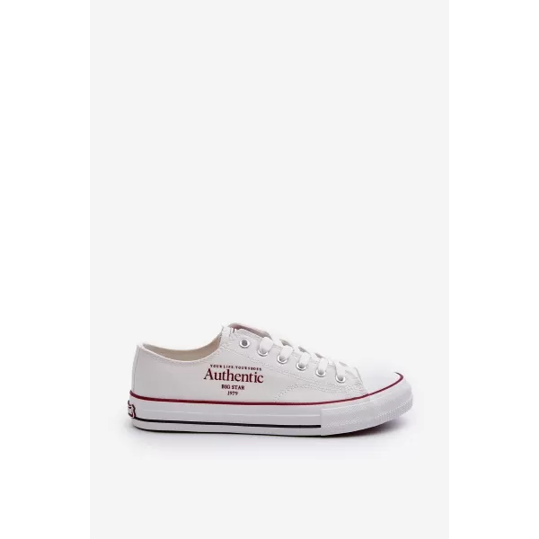  Мъжки кецове BIG STAR NN174006 WHITE Big Star Shoes 