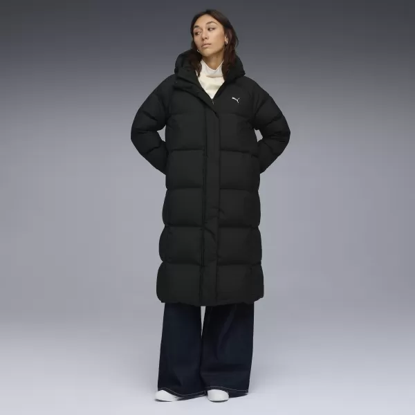  Дамско палто PUMA HOODED DOWN PUFFER COAT 688390-01 ПУМА ЧЕРНА 