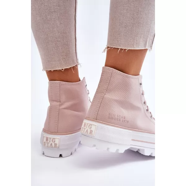  Дамски маратонки BIG STAR LL274157 NUDE Big Star Shoes 