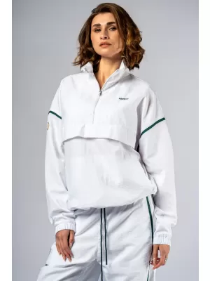 Суичър Clubhouse с половин цип CLUB DOR 644 WHITE Nebbia