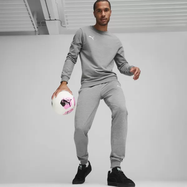  Мъжки панталон PUMA TEAMGOAL CASUALS PANTS 658598_33 СРЕДНО СИВ ПИРЕН/БЯЛ 
