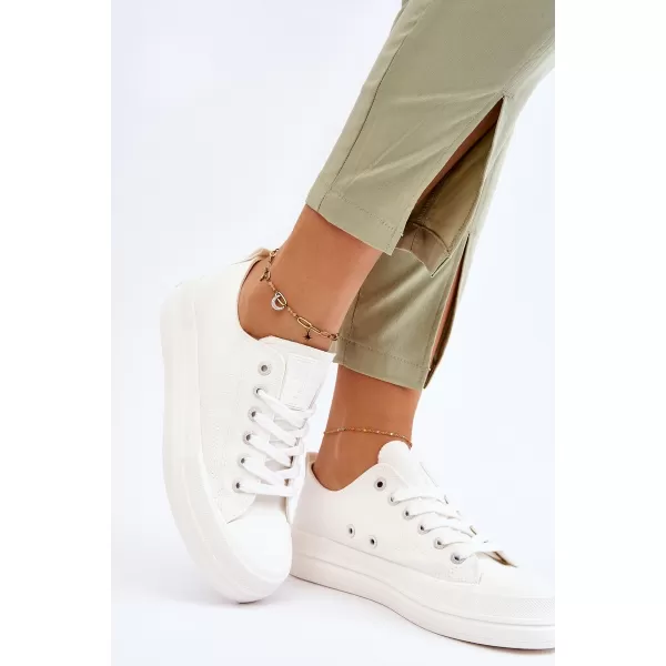  Дамски маратонки BIG STAR LL274968 WHITE Big Star Shoes 