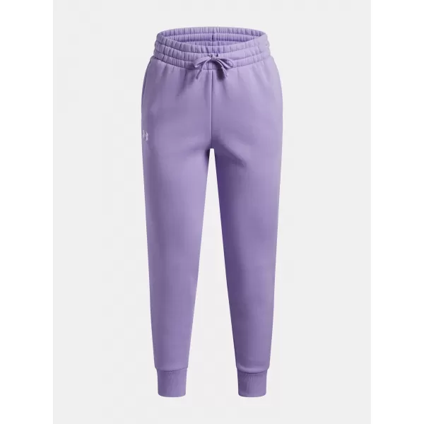  Спортни панталони за момичета UNDER ARMOUR UA RIVAL FLEECE JOGGERS 1379525-538 ЛИЛАВО 