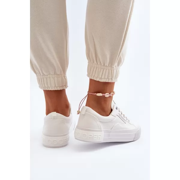  Дамски кецове LEE COOPER LCW-24-31-2170 БЯЛО 
