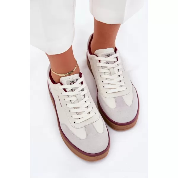  Дамски маратонки LOPEZ JUST DARE SS2D4008 WHITE/GREY Daniel Lopez Just Dare 