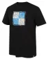 Мъжка тениска HUSKY TEE SQUARE M ЧЕРЕН