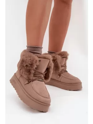 Дамски обувки BIG STAR SS274114 BEIGE Big Star Shoes