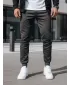 Мъжки панталон DSTREET UX4123 ТЪМНО СИВО
