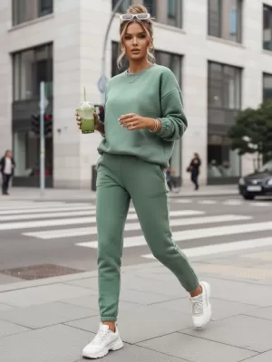 Дамски комплект DSTREET AY0779 СВЕТЛО ЗЕЛЕНО