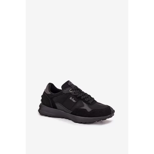  Мъжки кецове LEE COOPER LCJ-25-03-3796 ЧЕРЕН 