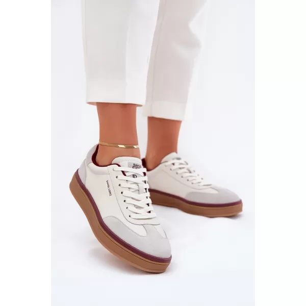  Дамски маратонки LOPEZ JUST DARE SS2D4008 WHITE/GREY Daniel Lopez Just Dare 