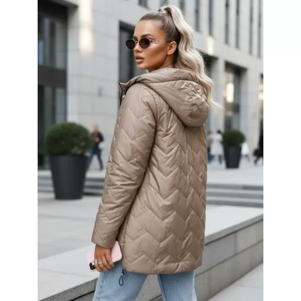  Дамско яке DSTREET TY5609 КАРАМЕЛ 