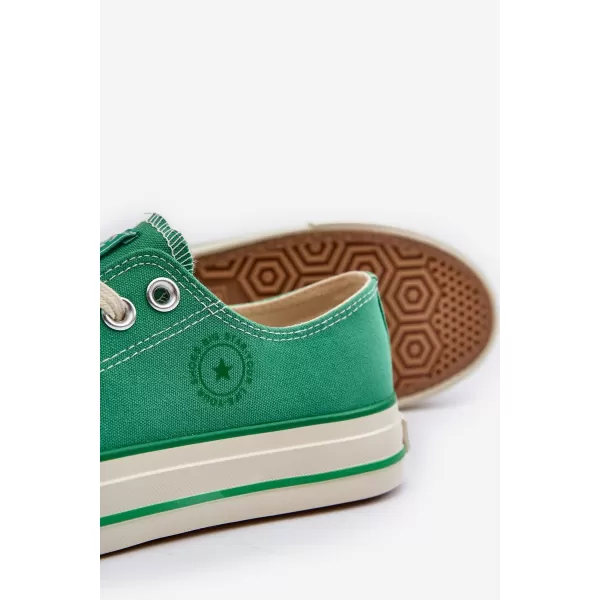  Дамски маратонки BIG STAR NN274240 GREEN Big Star Shoes 