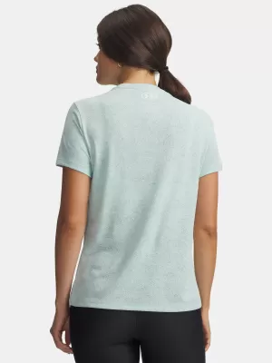 Дамска тениска UNDER ARMOUR TECH PIXELATE SSC 6012302-703 ЗЕЛЕНО