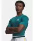 Мъжка тениска UNDER ARMOUR UA HG ARMOUR COMP SS ЗЕЛЕНО