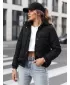 Дамско яке DSTREET TY4175 ЧЕРЕН