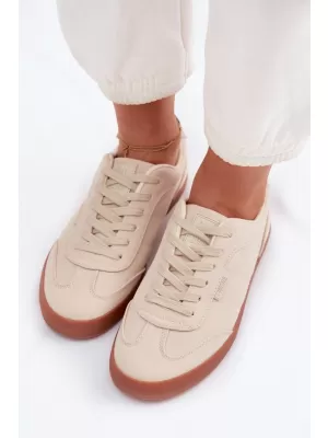 Дамски маратонки BIG STAR TT274358 BEIGE Big Star Shoes