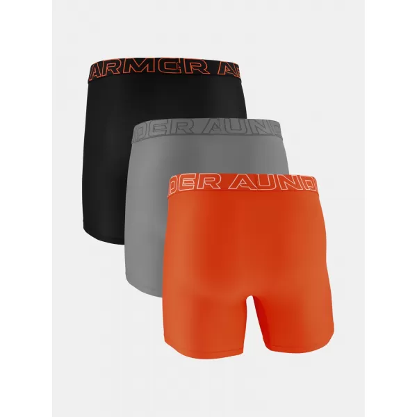  Мъжки боксерки UNDER ARMOUR UA PERFORMANCE TECH MESH - SOLID 6IN - 1383884-690 ОРАНЖЕВО 