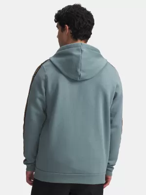 Мъжки суичър UNDER ARMOUR UA ICON FLEECE FZ TAPING 1390298-587 СИНЬО