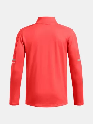 Момчешка тениска UNDER ARMOUR TECH UTILITY 1/4 ZIP 1390029-847 ОРАНЖЕВО