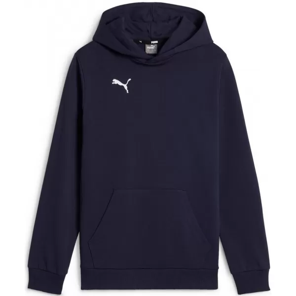  Детски суичър PUMA TEAMGOAL CASUALS HOODY JR 658619-06 PUMA NAVY/PUMA БЯЛО 