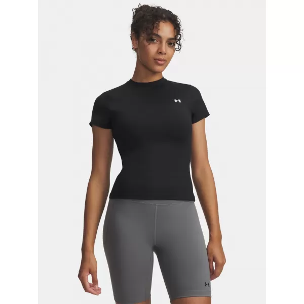 Дамска тениска UNDER ARMOUR MOTION FITTED SS EMEA 6012291-001 ЧЕРЕН 