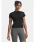 Дамска тениска UNDER ARMOUR MOTION FITTED SS EMEA 6012291-001 ЧЕРЕН