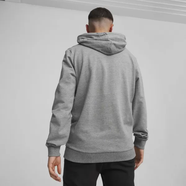 Мъжки суичър PUMA TEAMGOAL CASUALS HOODY 658618_33 СРЕДНО СИВ ПИРЕН/БЯЛ 