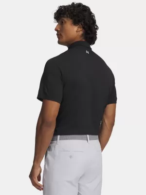 Мъжка тениска UNDER ARMOUR T2G PIQUE POLO 6012303-001 ЧЕРЕН