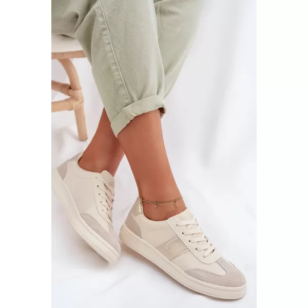  Дамски маратонки BIG STAR TT274155 BEIGE Big Star Shoes 