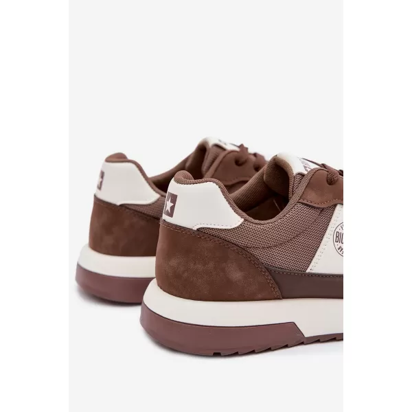  Мъжки маратонки BIG STAR TT174353 BROWN/BEIGE Big Star Shoes 