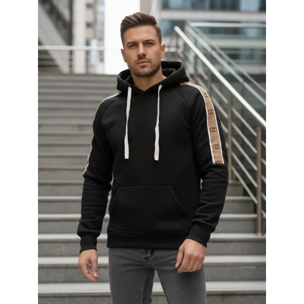  Мъжки суичър DSTREET BX5941 ЧЕРЕН 