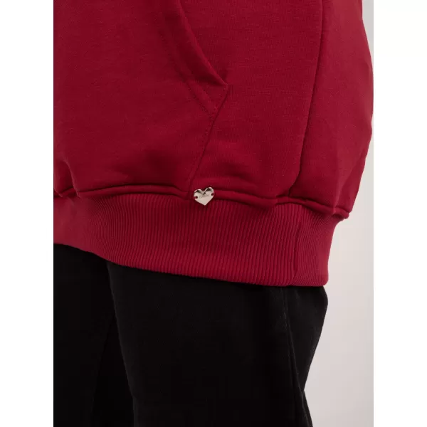 Дамски суичър BASIC FEEL GOOD RV-BL-6338.19X БОРДО 