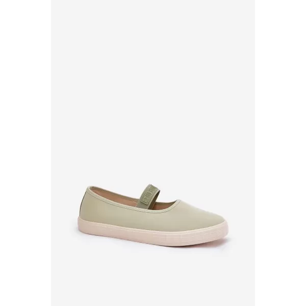  Дамски маратонки BIG STAR NN274604 GREEN Big Star Shoes 