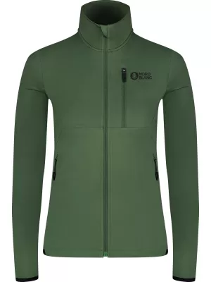 Дамски суичър powerfleece NORDBLANC SEDGE NBWFL8291 ЗЕЛЕНО