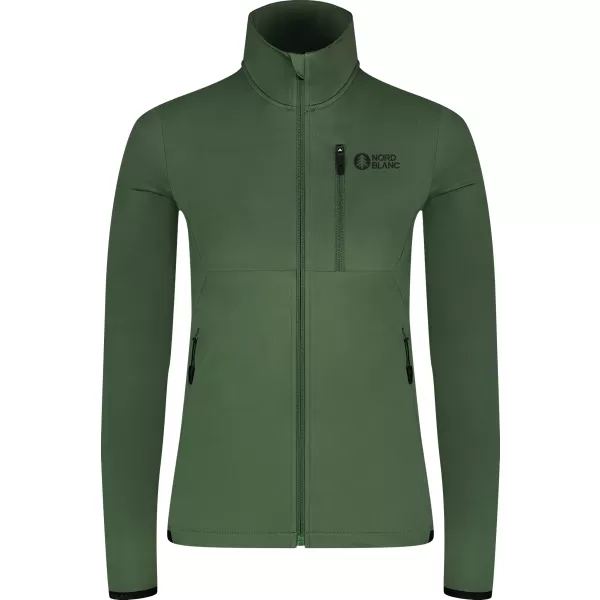  Дамски суичър powerfleece NORDBLANC SEDGE NBWFL8291 ЗЕЛЕНО 