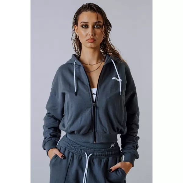  Суичър с цип POWER 895 GREY Nebbia 