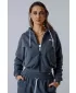 Суичър с цип POWER 895 GREY Nebbia