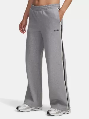 Дамски спортен панталон UNDER ARMOUR ICON HWT FLC PUDDLE PANT 6004851-011 СИВО
