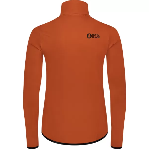 Дамски суичър powerfleece NORDBLANC SEDGE NBWFL8291 КАФЯВО 