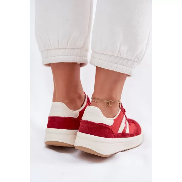  Дамски маратонки BIG STAR TT274158 RED Big Star Shoes 