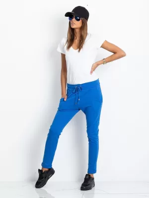 Дамски спортен панталон BASIC FEEL GOOD RV-DR-3698.06X ТЪМНО СИНЬО