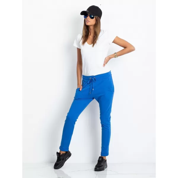  Дамски спортен панталон BASIC FEEL GOOD RV-DR-3698.06X ТЪМНО СИНЬО 