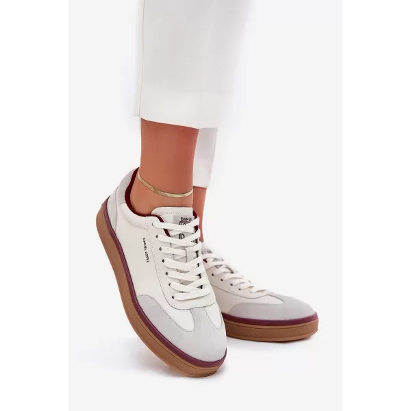 Дамски маратонки LOPEZ JUST DARE SS2D4008 WHITE/GREY Daniel Lopez Just Dare 