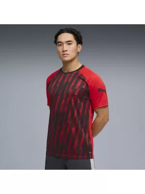 Мъжка функционална тениска PUMA INDIVIDUALLIGA GRAPH JERSEY 660578_01 ПУМА ЧЕРВЕНО/ПУМА БЯЛО