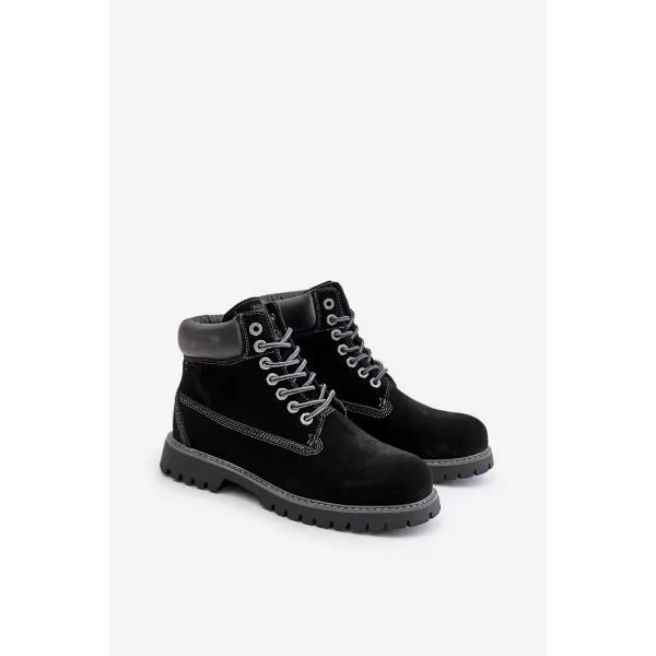  Мъжки обувки BIG STAR OO174138 BLACK Big Star Shoes 