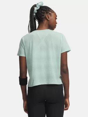 Дамска тениска UNDER ARMOUR UA VELOCITI SHORTSLEEVE 6009540-703 ЗЕЛЕНО
