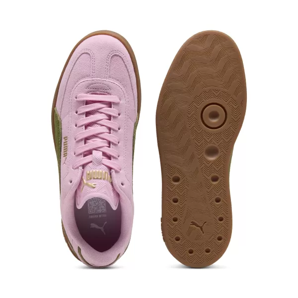  Ботуши PUMA CLUB II ERA SUEDE 400717_31 РОЗОВ БЛЯСЪК/МАСЛИНЕНОЗЕЛЕН 